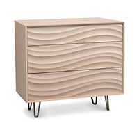 Wave 3-Drawer Chest